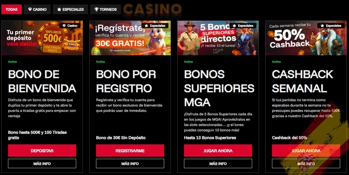 Bono de Lowen Play 2026 — 100% hasta 500 € + 100 giros gratis