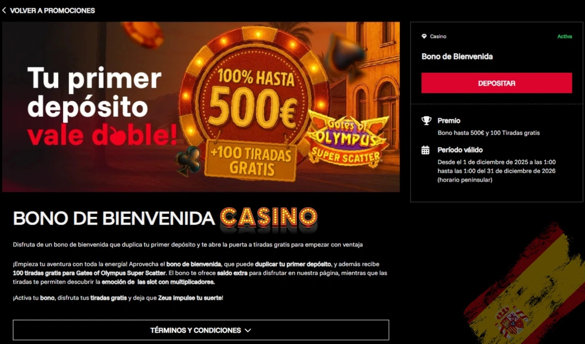 Bono de bienvenida de Lowen Play: 100% hasta 500 € + 100 giros